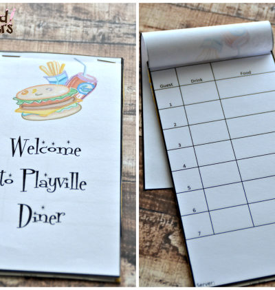 Kid's Server Pad Printable