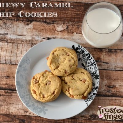 KITK: Chewy Caramel Chip Cookies