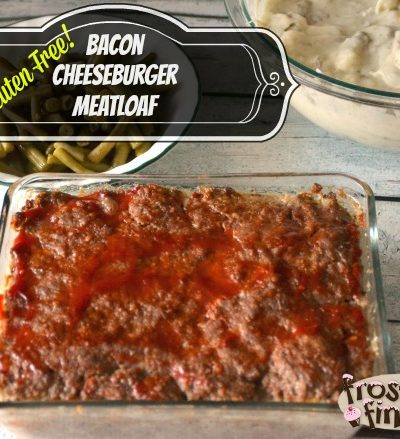 Gluten Free Bacon Cheeseburger Meatloaf #UdisGlutenFree