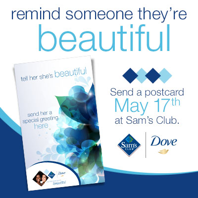 Remind Someone They’re Beautiful with Dove and Sam’s Club