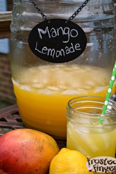 Homemade Mango Lemonade Recipe