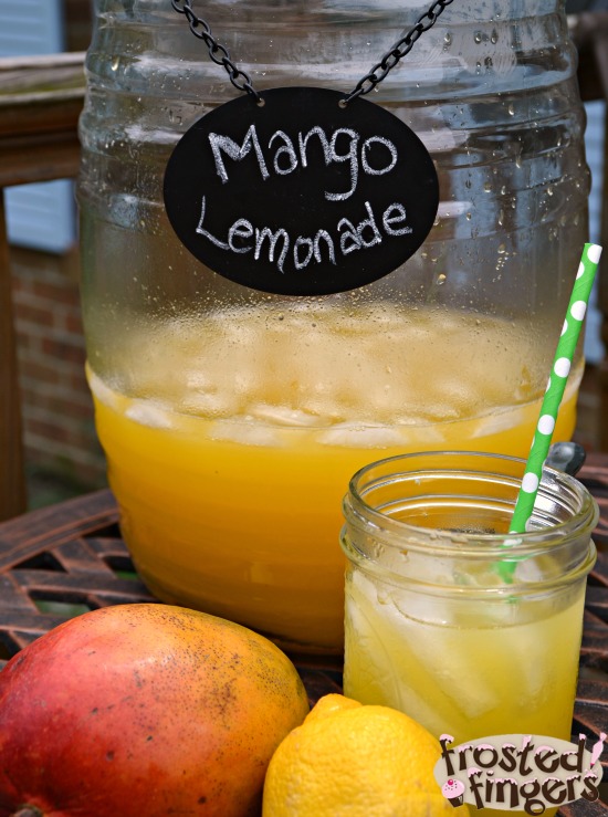 Homemade Mango Lemonade Recipe