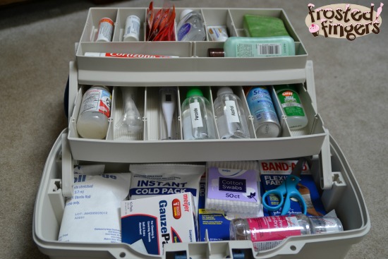 Make your own first aid kit #Cortizone10 #MC