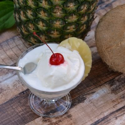 Piña Colada Ice Cream Recipe