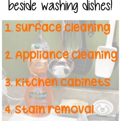 Five Dish Soap Uses