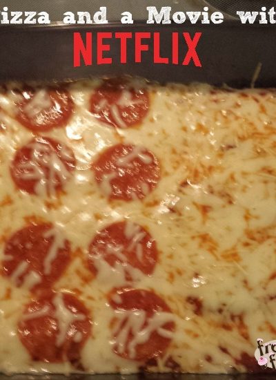 Pizza and a movie night with #Netflix