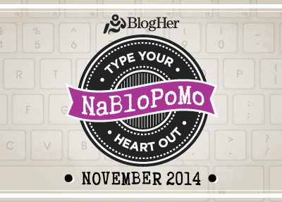 National Blog Posting Month #NaBloPoMo