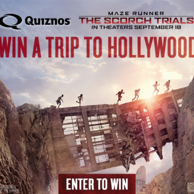 Maze Runner: The Scorch Trials Giveaway