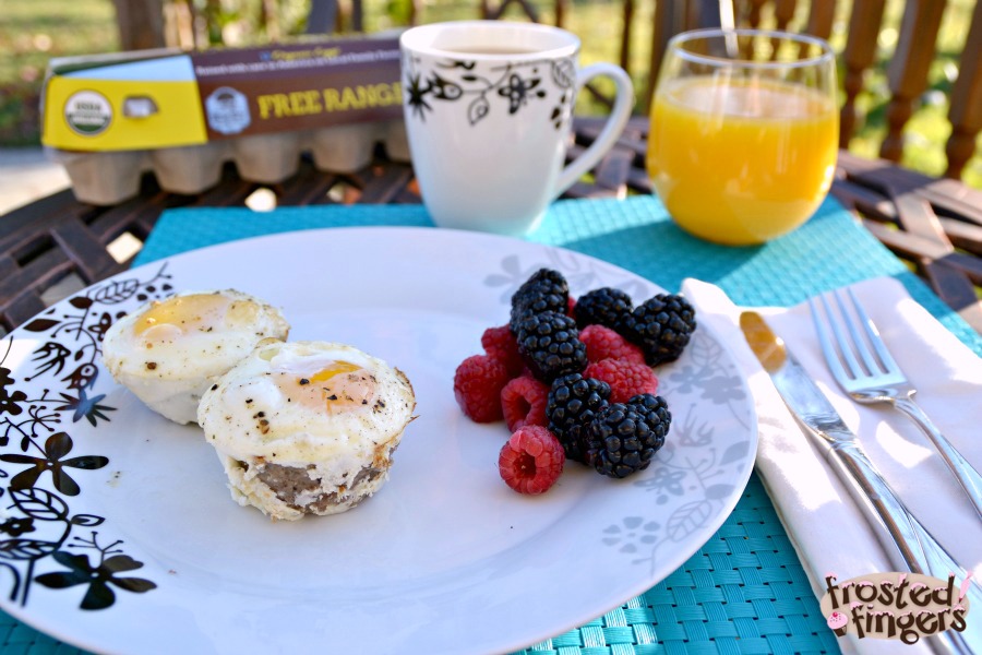 Easy No Carb Sausage and Egg “Muffin” Recipe Frosted Fingers