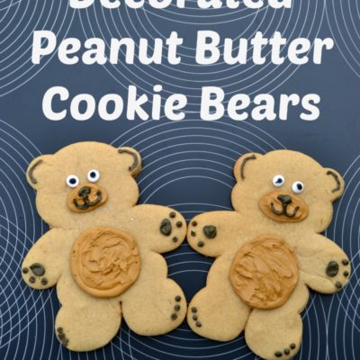 Decorated Peanut Butter Cookie Recipe