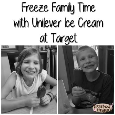 Spend some family time with Unilever Ice Cream from Target